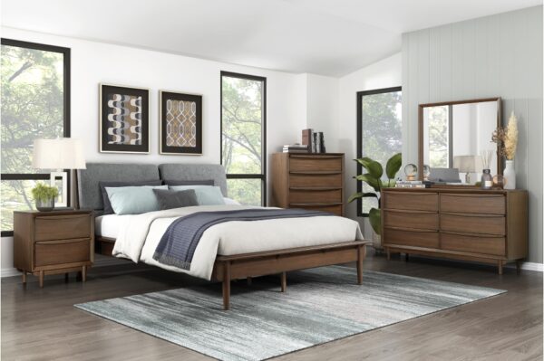 1501 Bedroom Astrid Collection 4pc Set (QB+NS+DR+MR)