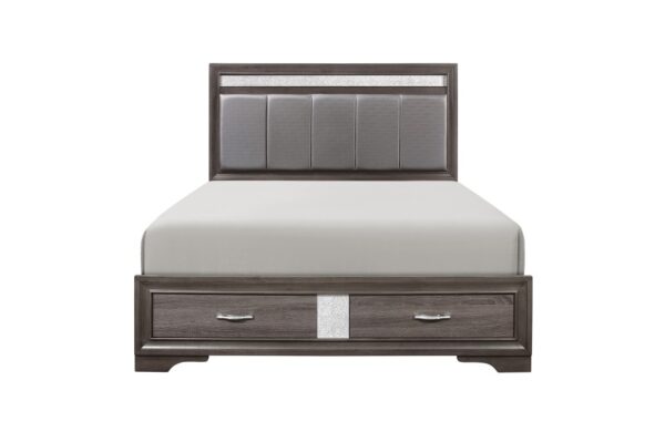1505 Bedroom Luster Collection 4pc Set (QB+NS+DR+MR)