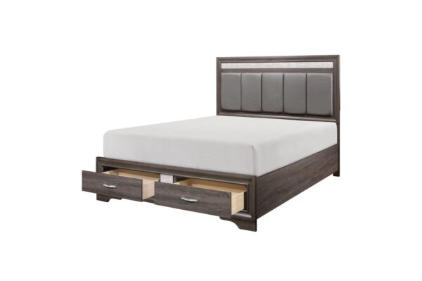 1505 Bedroom Luster Collection 4pc Set (QB+NS+DR+MR)