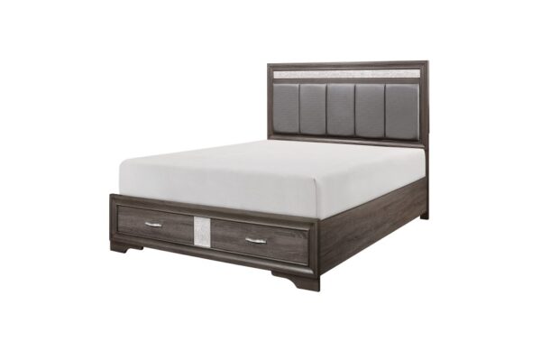 1505 Bedroom Luster Collection 4pc Set (QB+NS+DR+MR)