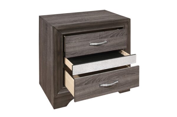 1505 Bedroom Luster Collection 4pc Set (QB+NS+DR+MR)