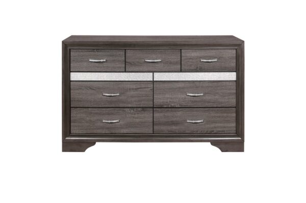 1505 Bedroom Luster Collection 4pc Set (QB+NS+DR+MR)
