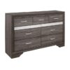 1505 Bedroom Luster Collection 4pc Set (QB+NS+DR+MR)