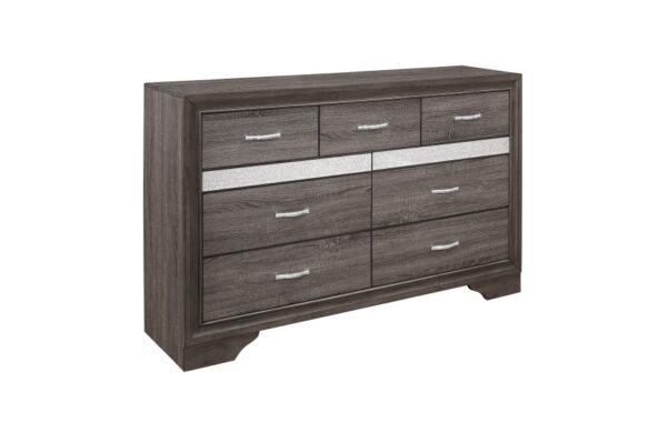 1505 Bedroom Luster Collection 4pc Set (QB+NS+DR+MR)