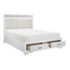 Eastern King Platform Bed wi