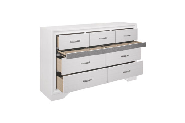 1505W Bedroom Luster Collection 4pc Set (QB+NS+DR+MR)