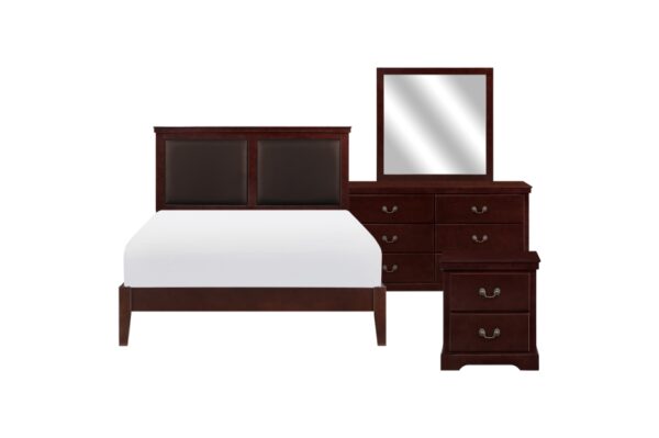 1519CH Bedroom Seabright Collection 4pc Set (QB+NS+DR+MR)