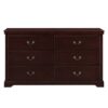 1519CH Bedroom Seabright Collection 4pc Set (QB+NS+DR+MR)