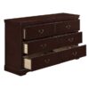 1519CH Bedroom Seabright Collection 4pc Set (QB+NS+DR+MR)