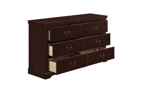 1519CH Bedroom Seabright Collection 4pc Set (QB+NS+DR+MR)