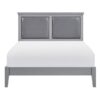 1519GY Bedroom Seabright Collection 4pc Set (QB+NS+DR+MR)