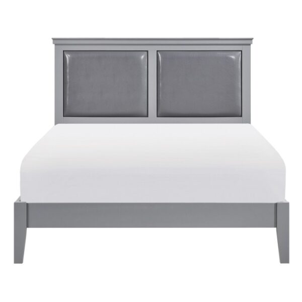 HE-1519GY-1  Queen Bed