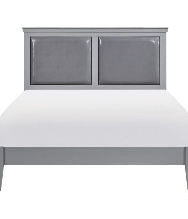 HE-1519GY-1  Queen Bed