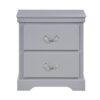 1519GY Bedroom Seabright Collection 4pc Set (QB+NS+DR+MR)