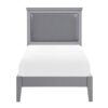 1519GY Bedroom Seabright Collection 4pc Set (QB+NS+DR+MR)