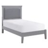 1519GY Bedroom Seabright Collection 4pc Set (QB+NS+DR+MR)