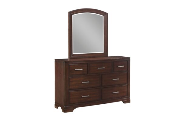 1520CH Bedroom Hudson Collection 4pc Set (QB+NS+DR+MR)