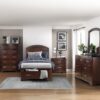 1520CH Bedroom Hudson Collection 4pc Set (QB+NS+DR+MR)