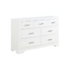 1520WH Bedroom Hudson Collection 4pc Set (QB+NS+DR+MR)