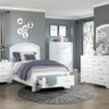 1520WH Bedroom Hudson Collection 4pc Set (QB+NS+DR+MR)