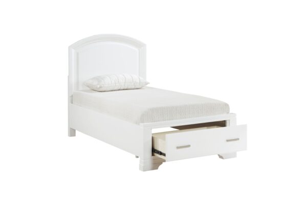 1520WH Bedroom Hudson Collection 4pc Set (QB+NS+DR+MR)