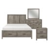1526 Bedroom Bainbridge Collection 4pc Set (QB+NS+DR+MR)