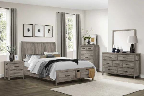 1526 Bedroom Bainbridge Collection 4pc Set (QB+NS+DR+MR)