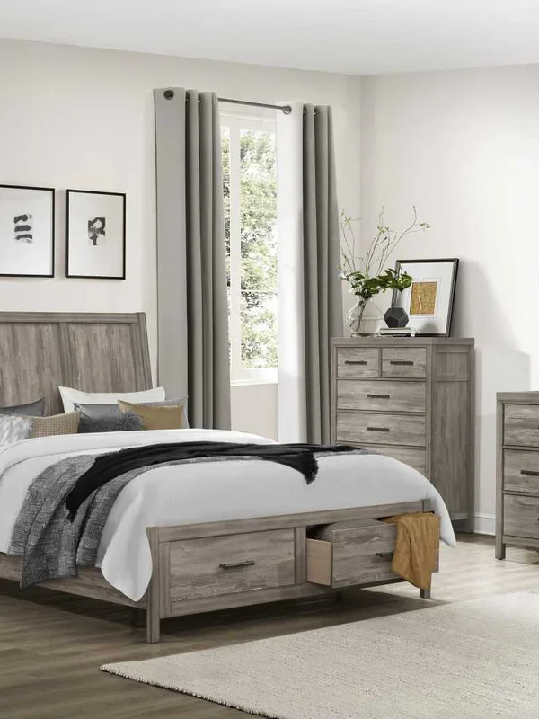 1526 Bedroom Bainbridge Collection 4pc Set (QB+NS+DR+MR)