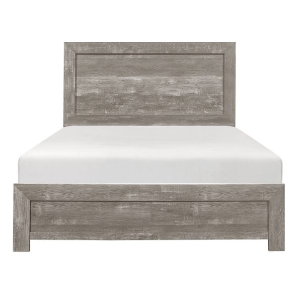HE-1534GY-1  Queen Bed in a Box