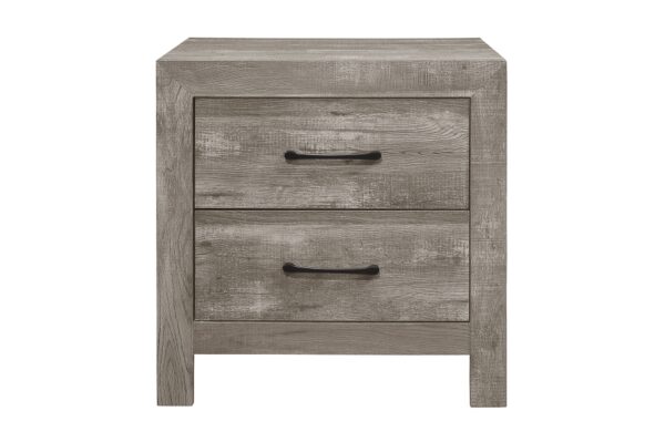 1534NPGY Bedroom Corbin Collection 4pc Set (QB+NS+DR+MR)