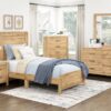 1534NA Bedroom Corbin Collection 4pc Set (QB+NS+DR+MR)