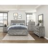 HE-1534NPGY-1  Queen Bed