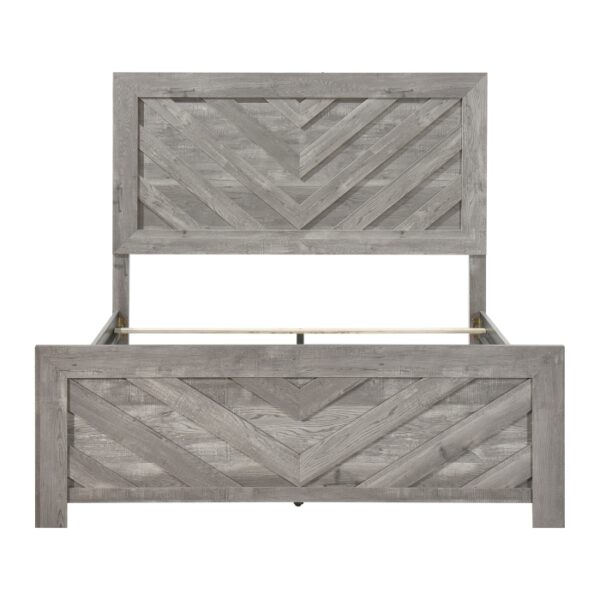 HE-1534NPGY-1  Queen Bed