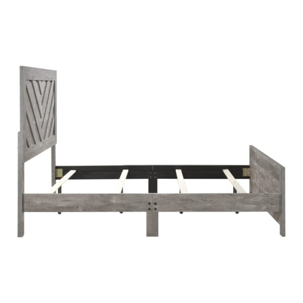 HE-1534NPGY-1  Queen Bed