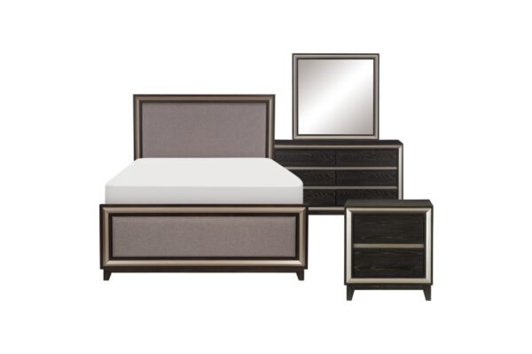 1536 Bedroom Grant Collection 4pc Set (QB+NS+DR+MR)