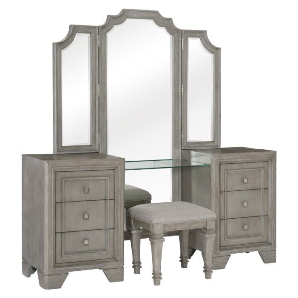 1546-15* Vanity Dresser with Mirror
