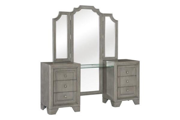 1546 Bedroom Colchester Collection 4pc Set (QB+NS+DR+MR)