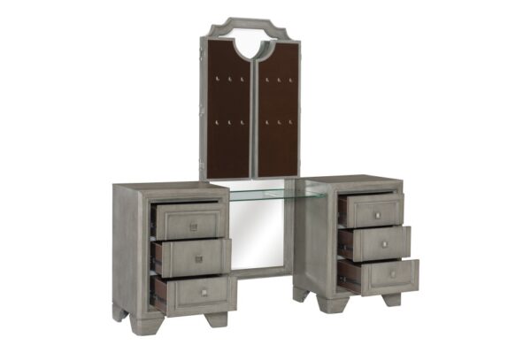 1546 Bedroom Colchester Collection 4pc Set (QB+NS+DR+MR)