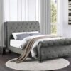 HE-1549GY-1  Queen Bed