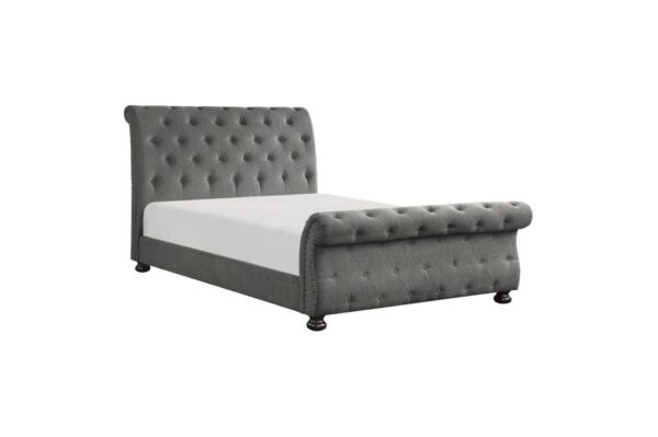 HE-1549GY-1  Queen Bed