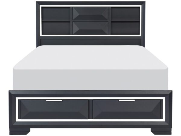 Eastern King Platform Bed wi