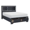 Eastern King Platform Bed wi