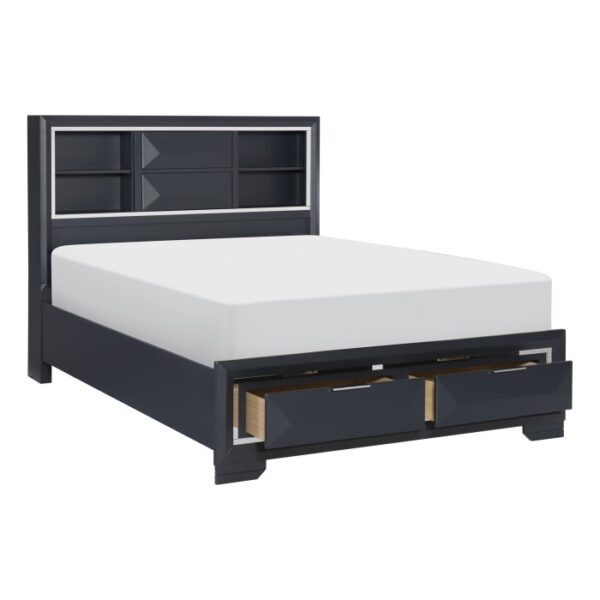 Eastern King Platform Bed wi