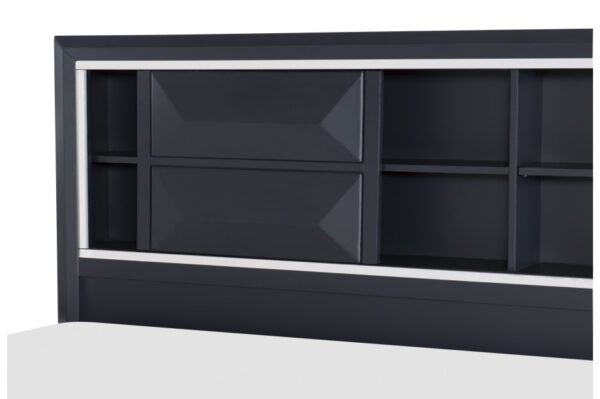 1553 Bedroom Rosemont Collection 4pc Set (QB+NS+DR+MR)