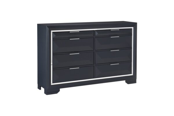 1553 Bedroom Rosemont Collection 4pc Set (QB+NS+DR+MR)