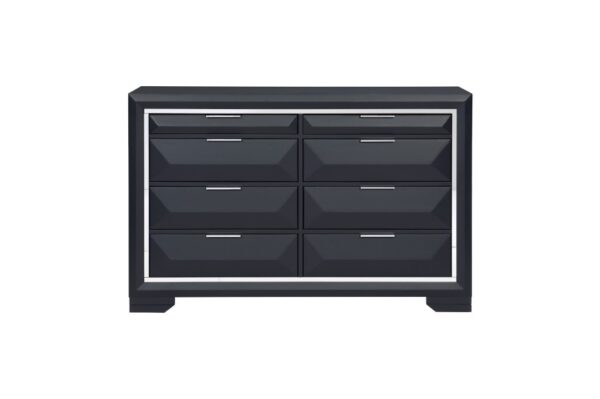 1553 Bedroom Rosemont Collection 4pc Set (QB+NS+DR+MR)
