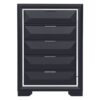 1553 Bedroom Rosemont Collection 4pc Set (QB+NS+DR+MR)
