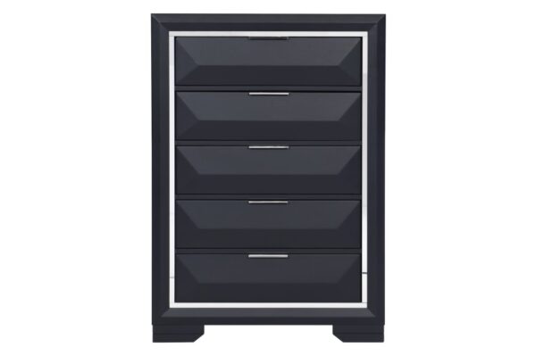 1553 Bedroom Rosemont Collection 4pc Set (QB+NS+DR+MR)