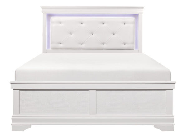 California King Bed with LED