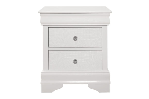 1556W Bedroom Lana Collection 4pc Set (QB+NS+DR+MR)